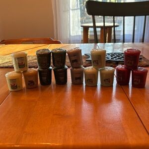 15 mini Holiday Yankee Candles